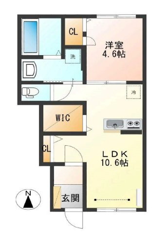 栃木県宇都宮市陽南４ 江曽島駅 1LDK アパート 賃貸物件詳細