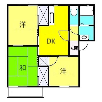 神奈川県中郡二宮町二宮 二宮駅 3DK アパート 賃貸物件詳細