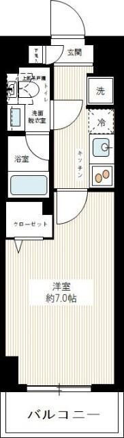 埼玉県川口市並木３ 西川口駅 1K マンション 賃貸物件詳細