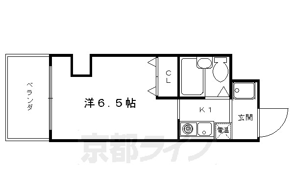 京都府京都市下京区大坂町 五条駅 1K マンション 賃貸物件詳細