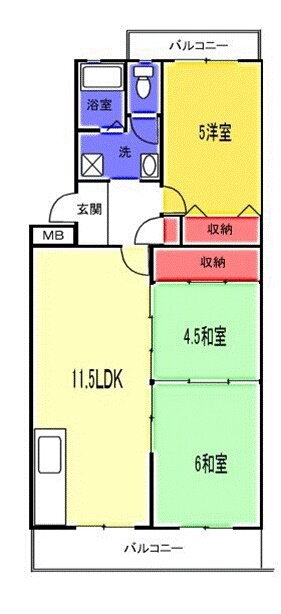 滋賀県栗東市下鈎 栗東駅 3LDK マンション 賃貸物件詳細