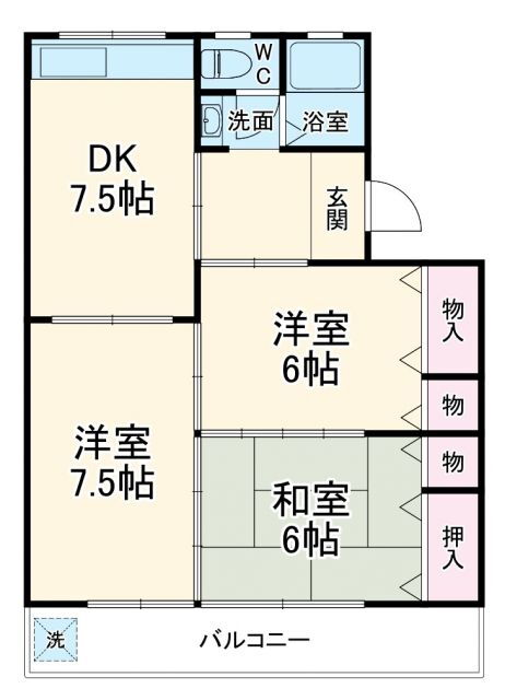 千葉県八千代市勝田台３ 東葉勝田台駅 3DK アパート 賃貸物件詳細