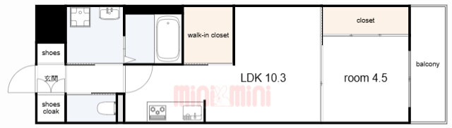 アバンドール甲子園口 6階 1LDK 賃貸物件詳細