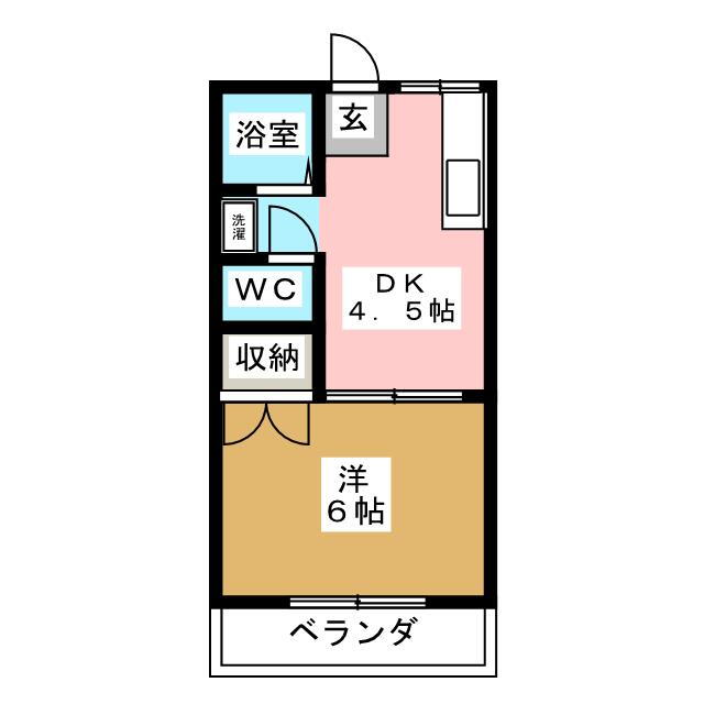 北条ライブタウン　Ｂ棟 1階 1K 賃貸物件詳細