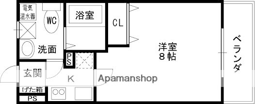 大阪府東大阪市西堤学園町１ 河内小阪駅 1K マンション 賃貸物件詳細