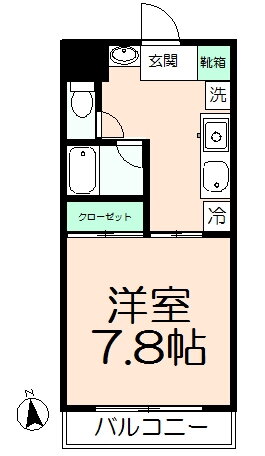 東京都八王子市堀之内３ 京王堀之内駅 1K マンション 賃貸物件詳細