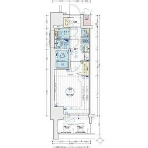 愛知県名古屋市中村区井深町 亀島駅 1K マンション 賃貸物件詳細