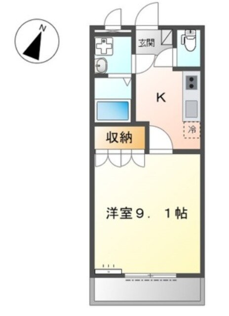 兵庫県明石市大久保町谷八木 藤江駅 1K アパート 賃貸物件詳細