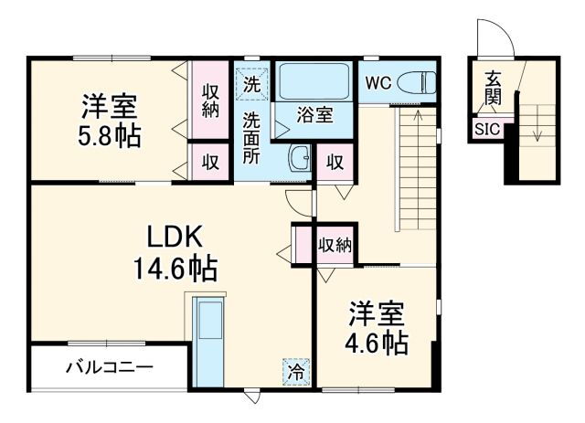 千葉県市川市中山１ 下総中山駅 2LDK アパート 賃貸物件詳細