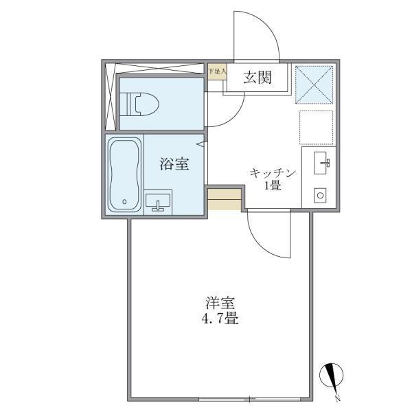 東京都足立区千住仲町 北千住駅 1K アパート 賃貸物件詳細