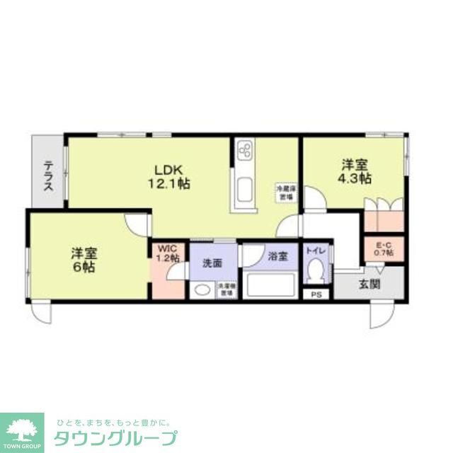 埼玉県さいたま市中央区上落合６ 北与野駅 2LDK アパート 賃貸物件詳細