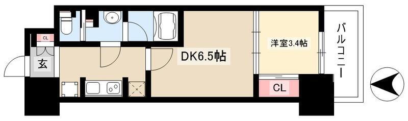 愛知県名古屋市中区正木１ 山王駅 1DK マンション 賃貸物件詳細