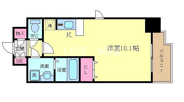 京都府京都市中京区聚楽廻東町 二条駅 1K マンション 賃貸物件詳細
