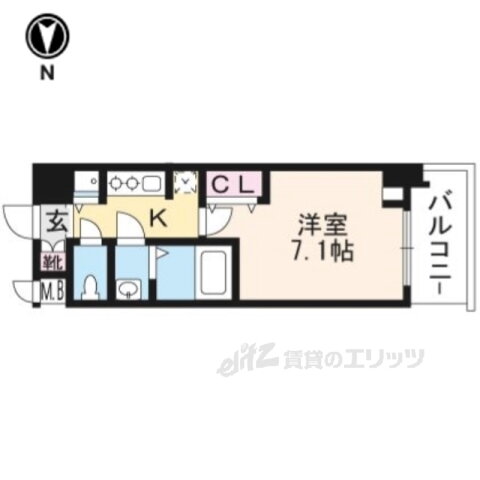 京都府京都市下京区南夷町 京都駅 1K マンション 賃貸物件詳細