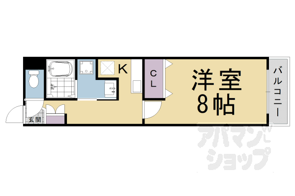 京都府京都市西京区桂木ノ下町 桂駅 1K マンション 賃貸物件詳細