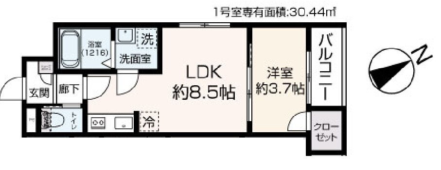 福岡県福岡市東区箱崎２ 箱崎九大前駅 1LDK アパート 賃貸物件詳細