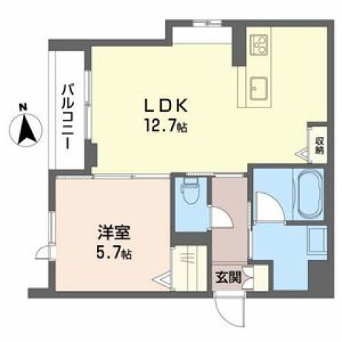 シャーメゾン南田辺 2階 1LDK 賃貸物件詳細