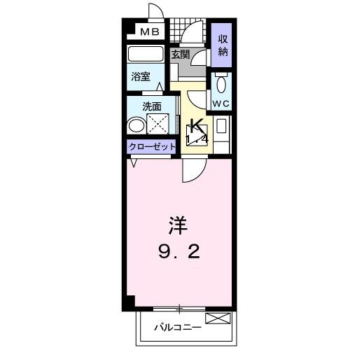 大阪府岸和田市下池田町２ 久米田駅 1K アパート 賃貸物件詳細