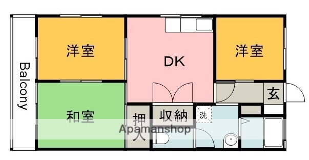 広島県広島市西区古江西町 古江駅 3DK マンション 賃貸物件詳細