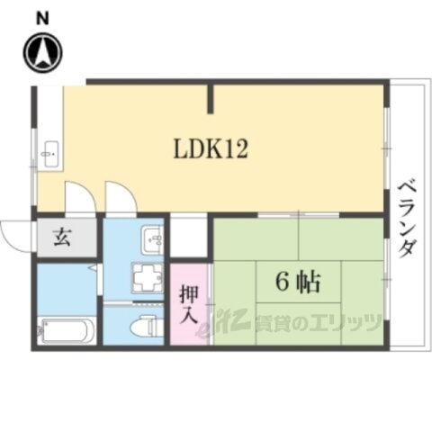 京都府京都市西京区嵐山朝月町 松尾大社駅 2DK マンション 賃貸物件詳細