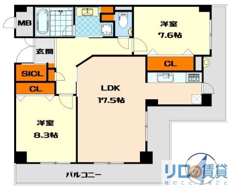 大阪府大阪市淀川区西中島１ 南方駅 1LDK マンション 賃貸物件詳細