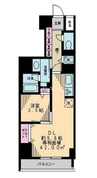 東京都中央区八丁堀３ 宝町駅 1LDK マンション 賃貸物件詳細