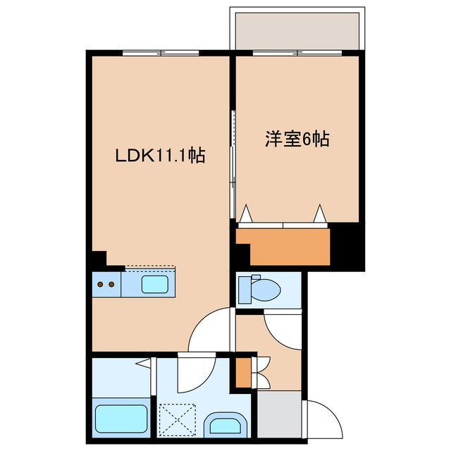 北海道函館市深堀町 1LDK マンション 賃貸物件詳細
