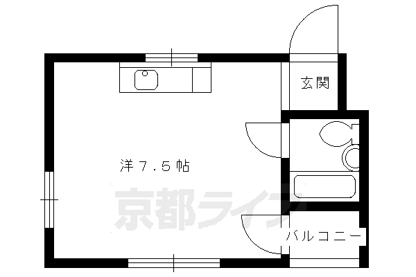 京都府京都市北区平野桜木町 北野白梅町駅 ワンルーム マンション 賃貸物件詳細