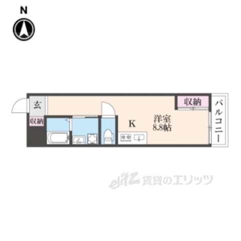 大阪府枚方市渚元町 御殿山駅 ワンルーム アパート 賃貸物件詳細