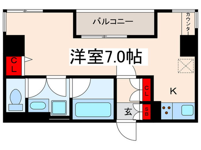 ヴィラロイヤル　ミッドスクエア　人形町 10階 1K 賃貸物件詳細