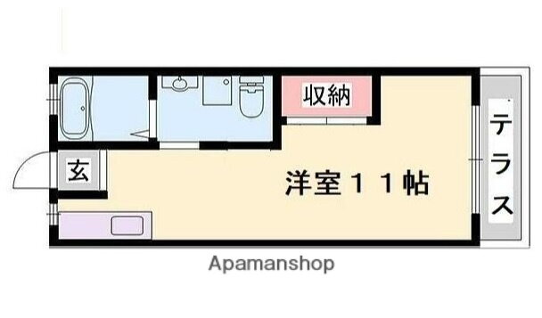 兵庫県姫路市保城 野里駅 ワンルーム アパート 賃貸物件詳細
