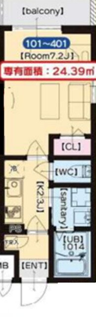 大阪府大阪市旭区大宮５ 太子橋今市駅 1K マンション 賃貸物件詳細