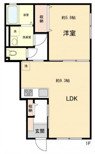 大阪府東大阪市足代北１ 布施駅 1LDK アパート 賃貸物件詳細