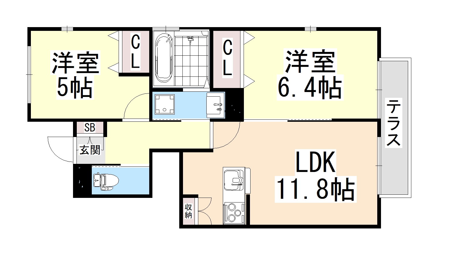 京都府南丹市八木町八木野條 八木駅 2LDK アパート 賃貸物件詳細