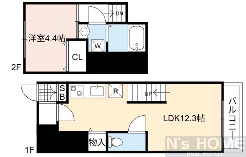 大阪府大阪市城東区中浜２ 緑橋駅 1LDK アパート 賃貸物件詳細