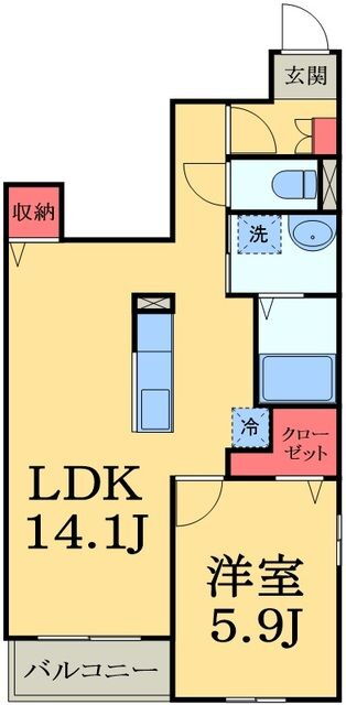千葉県千葉市中央区塩田町 浜野駅 1LDK アパート 賃貸物件詳細