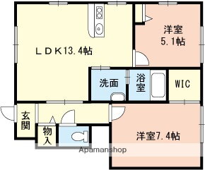 和歌山県和歌山市津秦 日前宮駅 2LDK アパート 賃貸物件詳細