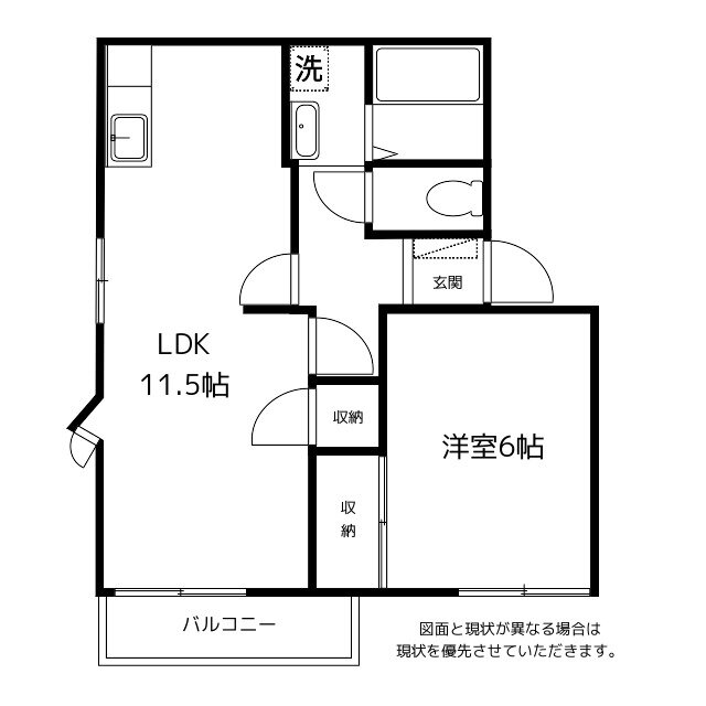 富山県富山市婦中町田島 1LDK アパート 賃貸物件詳細