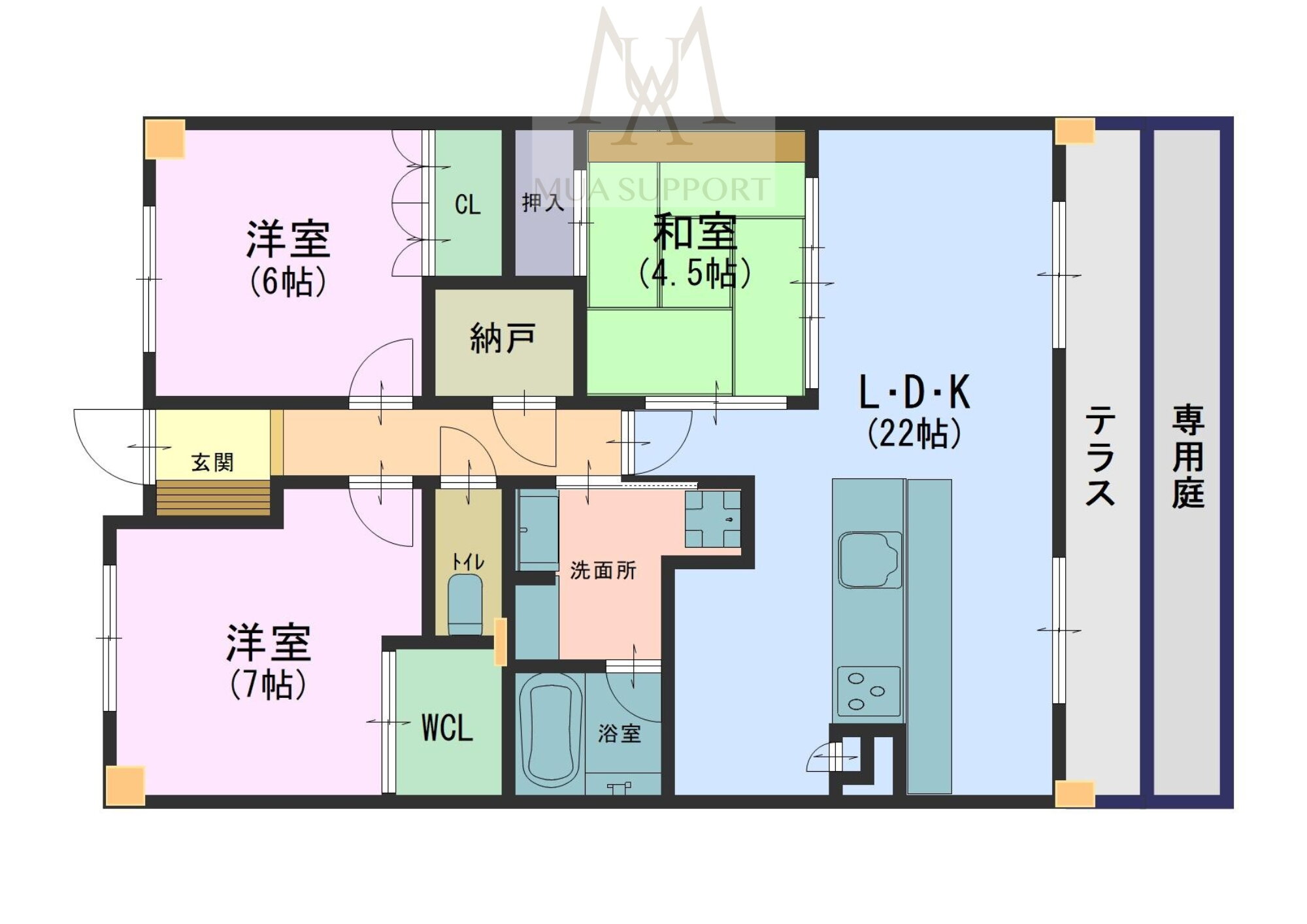 大阪府吹田市千里丘北 千里丘駅 3LDK マンション 賃貸物件詳細