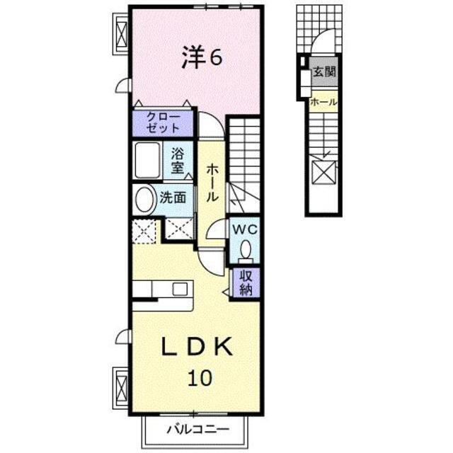 千葉県千葉市中央区星久喜町 千葉駅 1LDK アパート 賃貸物件詳細