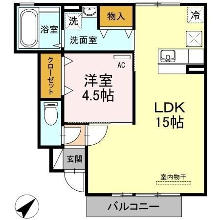 愛媛県今治市石井町１ 今治駅 1LDK アパート 賃貸物件詳細