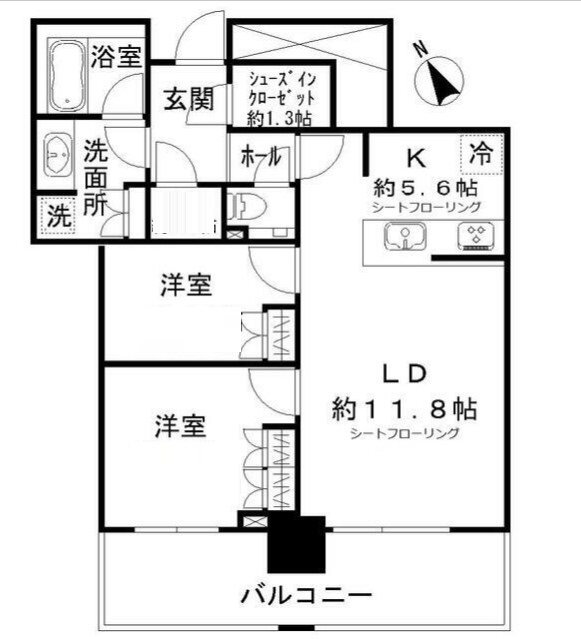 神奈川県横浜市中区北仲通５ 桜木町駅 2SLDK マンション 賃貸物件詳細