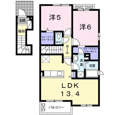 静岡県浜松市中央区富塚町 浜松駅 2LDK アパート 賃貸物件詳細