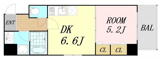 大阪府大阪市中央区内本町１ 谷町四丁目駅 1DK マンション 賃貸物件詳細