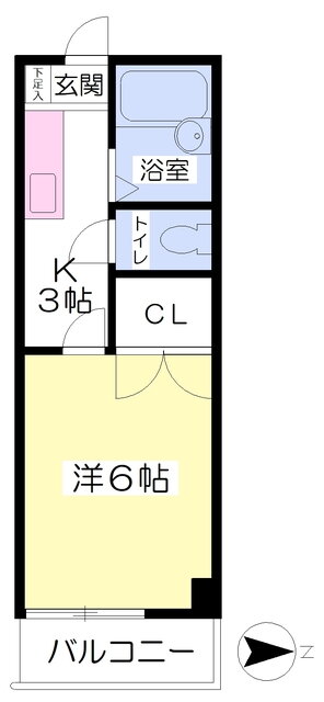 愛媛県松山市木屋町４ 木屋町駅 1K マンション 賃貸物件詳細