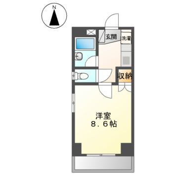 愛知県名古屋市西区大金町１ 庄内通駅 1K マンション 賃貸物件詳細