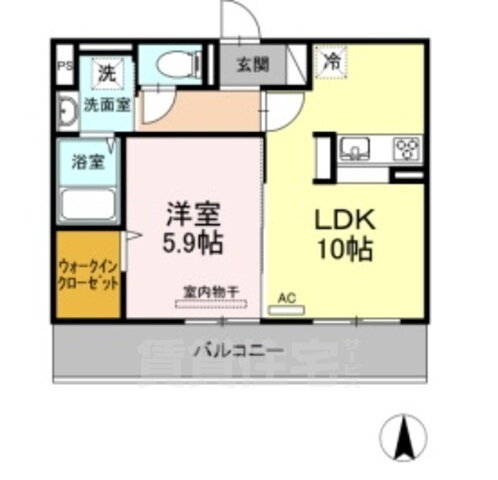 福岡県福岡市南区野間１ 高宮駅 1LDK アパート 賃貸物件詳細