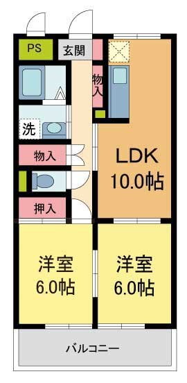 兵庫県伊丹市池尻２ 伊丹駅 2LDK マンション 賃貸物件詳細
