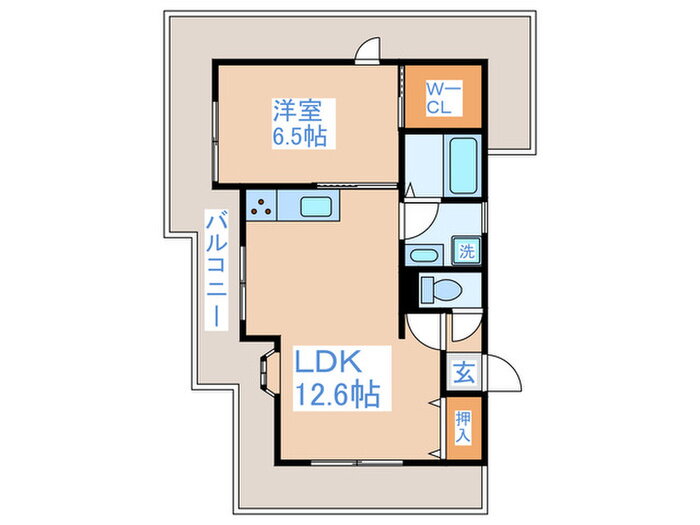 東京都中野区中央２ 中野坂上駅 1LDK アパート 賃貸物件詳細