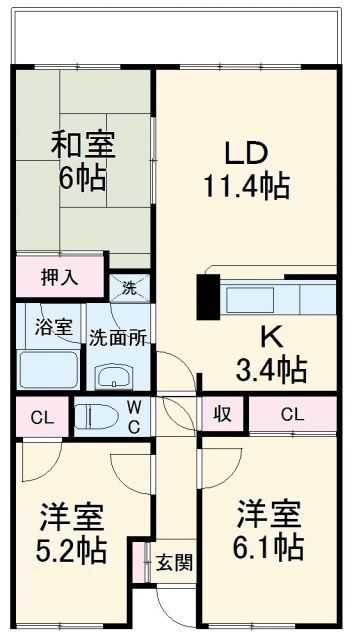 神奈川県横浜市磯子区杉田９ 上大岡駅 3LDK マンション 賃貸物件詳細